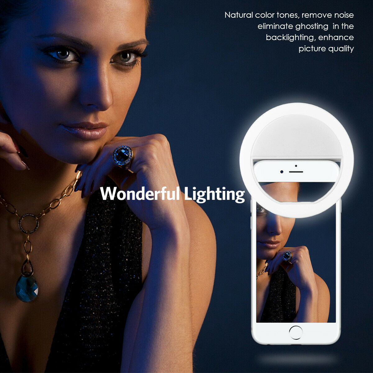 Photography Lighting Patterns - USB Charge Led Selfie Ring Light