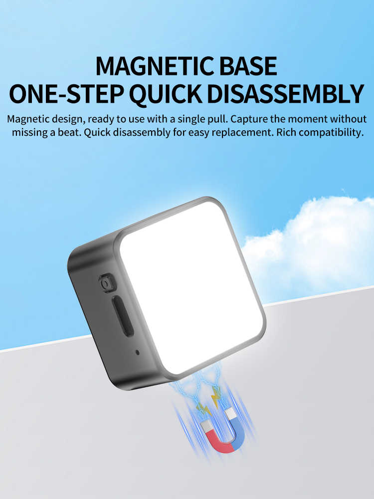 Magnetic Mini LED Video Light, - Photography Lighting Continuous recension och pris