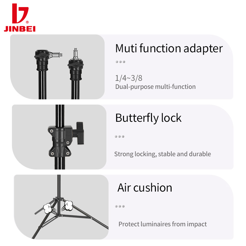 JINBEI MZ-2400FP  Air Cushion  - Photography Lighting Studio recension och pris