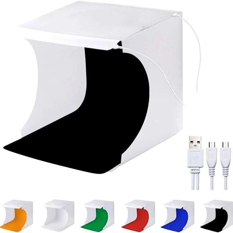 Portable Folding Photobox Phot - Photography Lighting And Backdrop Kits recension och pris