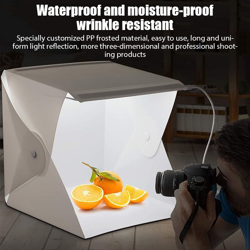 Portable Folding Photobox Phot - Photography Lighting And Backdrop Kits recension och pris