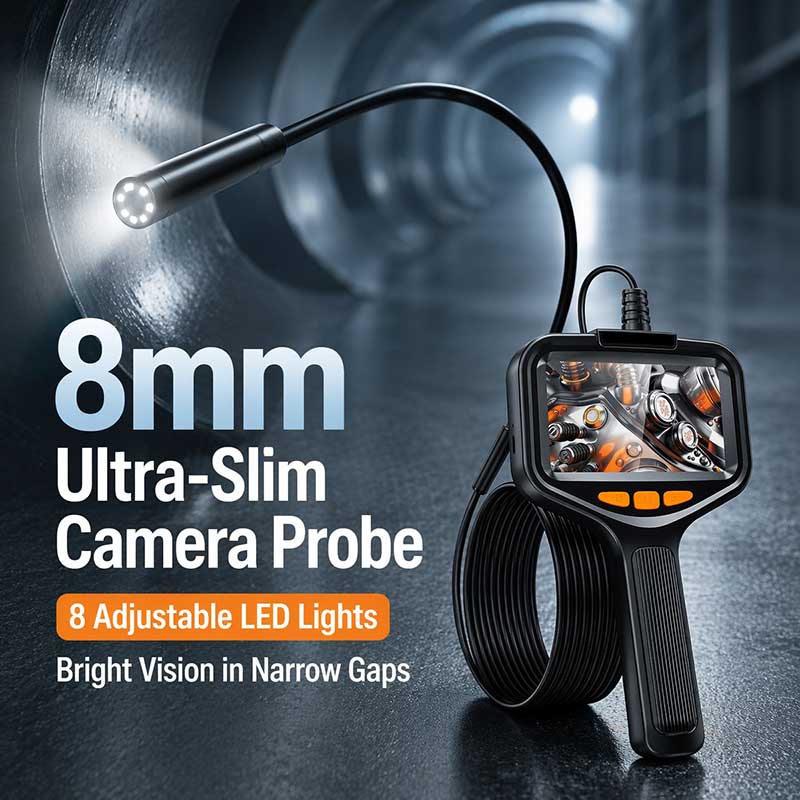 1080P HD Industrial Borescope  - Photography Lighting Patterns recension och pris