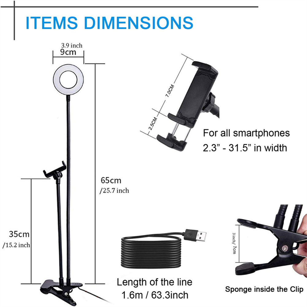 Universal Flexible Mobile Phon - Photography Lighting Patterns recension och pris