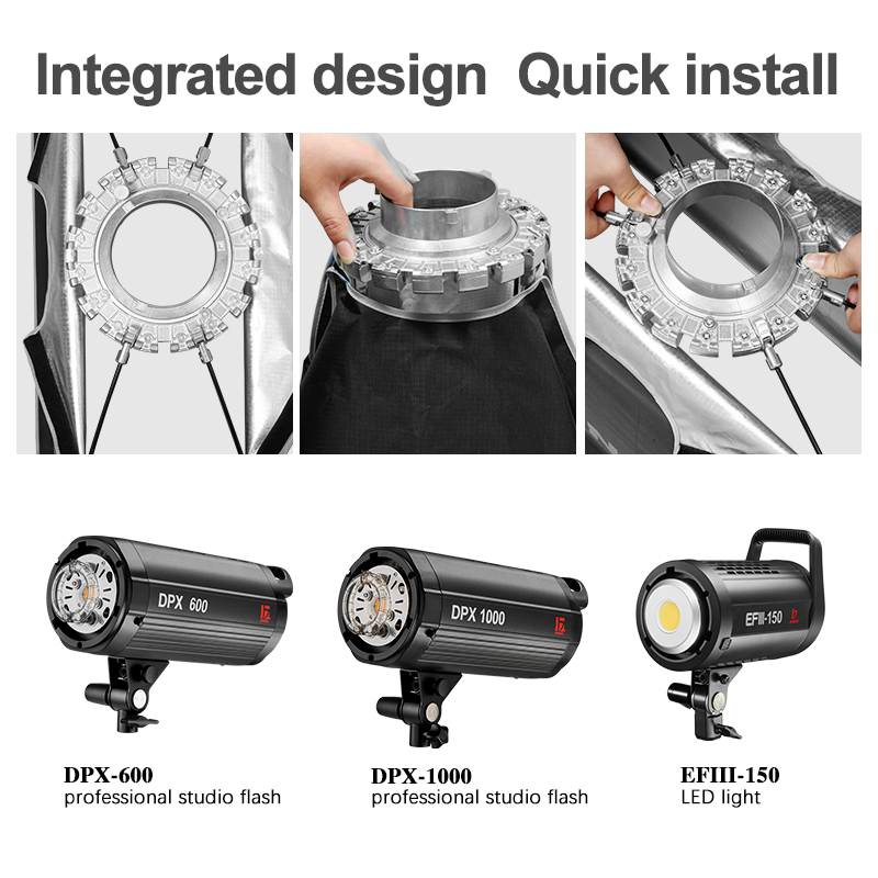 JINBEI KE- 60x90cm Quick Set-u - Photography Studio Lighting Set Up recension och pris