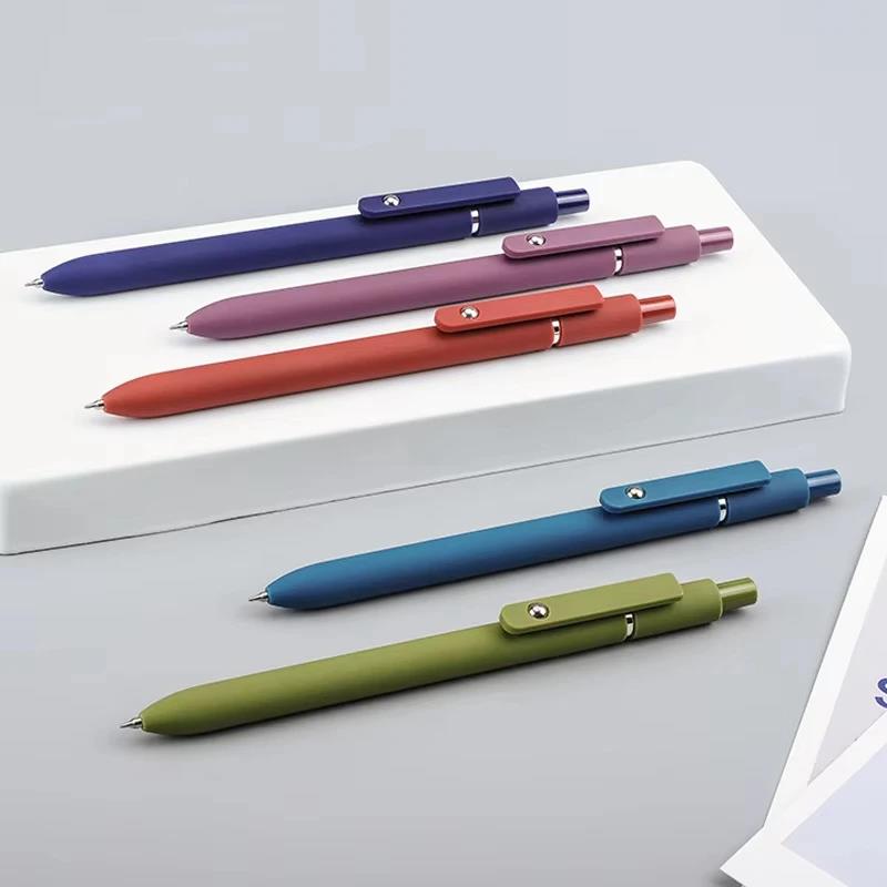 5 Color Gel Pen Set Black Ink  - Coloured Gel Set recension och pris