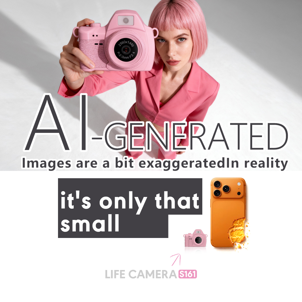 Mini Digital Camera S161 2K HD - Photography Lighting Continuous recension och pris