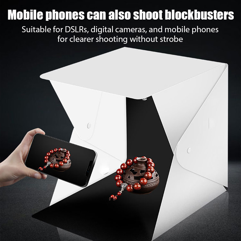 Folding Lightbox Portable Phot - Photography Lighting Handheld recension och pris