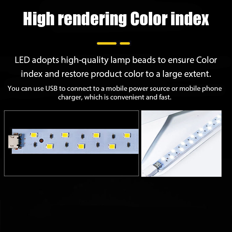 Folding Lightbox Portable Phot - Photography Lighting Handheld recension och pris