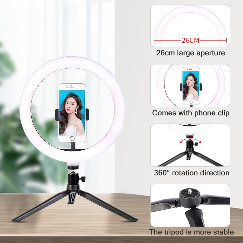 26cm 10 inch Led Ring Selfie L - Photography Lighting Patterns recension och pris