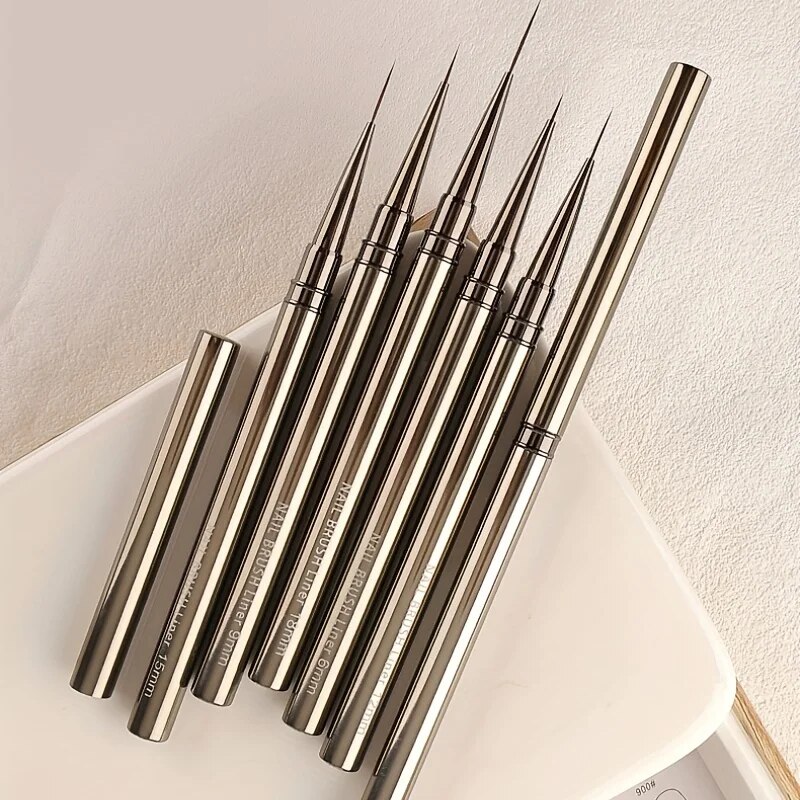 5PCS Nail Art Liner Brushes Ha - Coloured Gel Set recension och pris