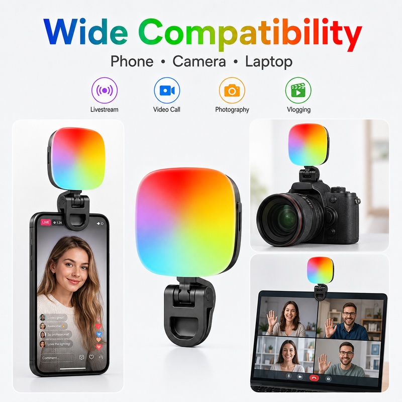 Portable RGB LED Fill Light Po - Photography Lighting Handheld recension och pris