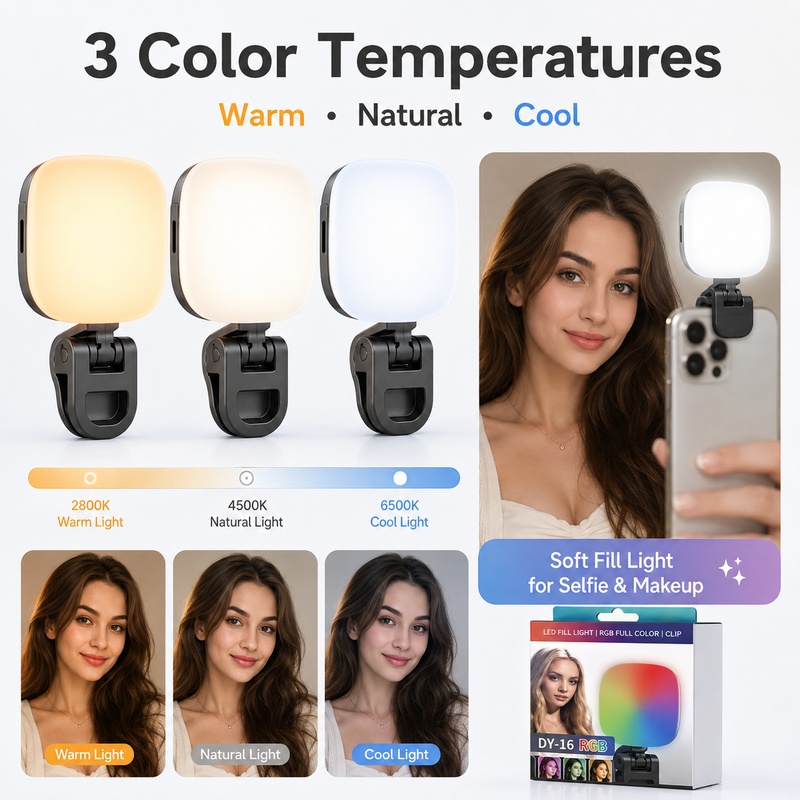 Portable RGB LED Fill Light Po - Photography Lighting Handheld recension och pris