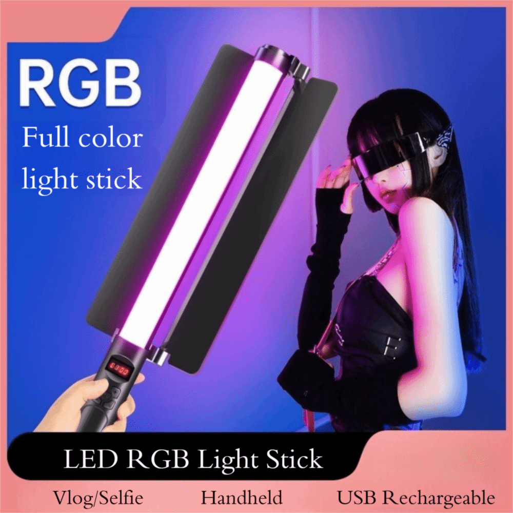 Handheld LED RGB Light Stick C - Photography Lighting Handheld recension och pris