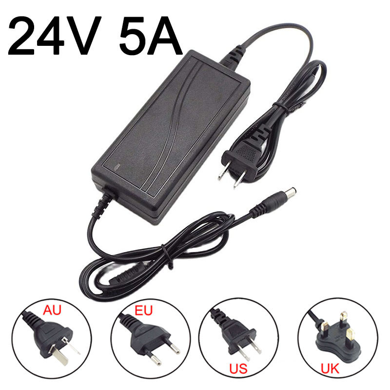 24V 5A 5000ma Power Supply AC  - Photography Lighting Patterns recension och pris