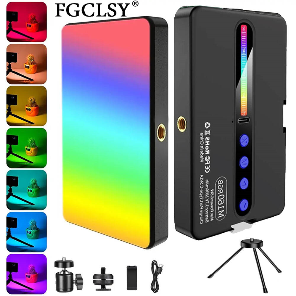 LED RGB Camera Light Full Colo - Photography Lighting Patterns recension och pris