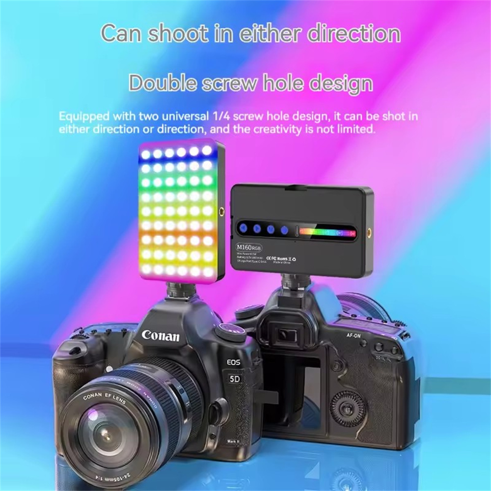 LED RGB Camera Light Full Colo - Photography Lighting Patterns recension och pris