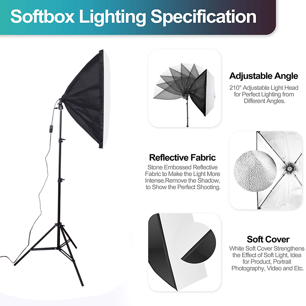 Cost-effective  Photo Studio E - Photography Lighting And Backdrop Kits recension och pris