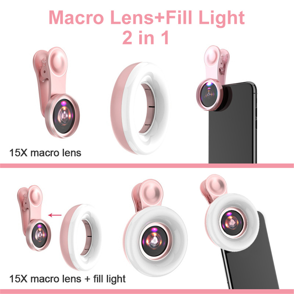 Mobile Lens 15X Macro Lens Mob - Photography Lighting Continuous recension och pris