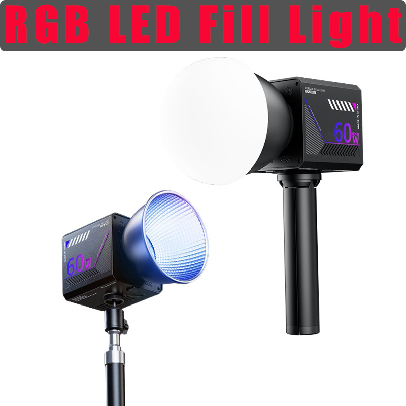 60W RGB Video Light Portable L - Photography Lighting Handheld recension och pris