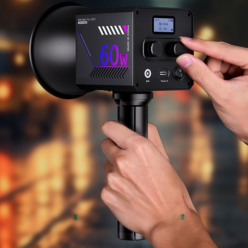60W RGB Video Light Portable L - Photography Lighting Handheld recension och pris