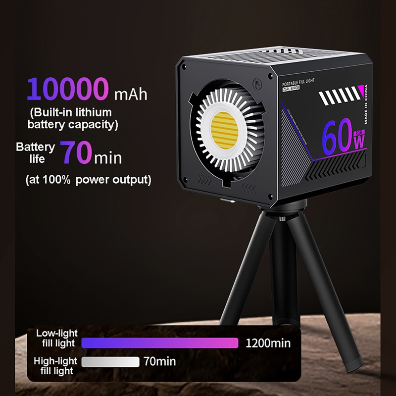 60W RGB Video Light Portable L - Photography Lighting Handheld recension och pris