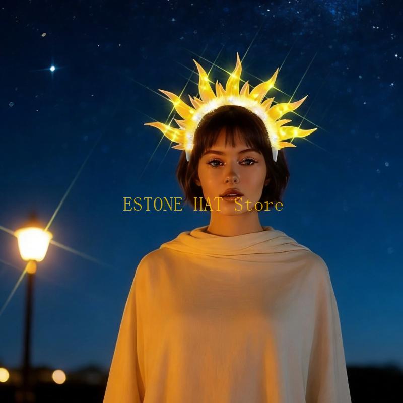 49MF LED Flame Glowing Hairban - Photography Lighting Patterns recension och pris