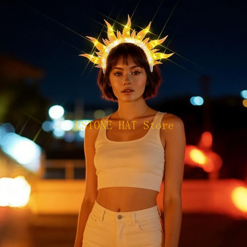 49MF LED Flame Glowing Hairban - Photography Lighting Patterns recension och pris