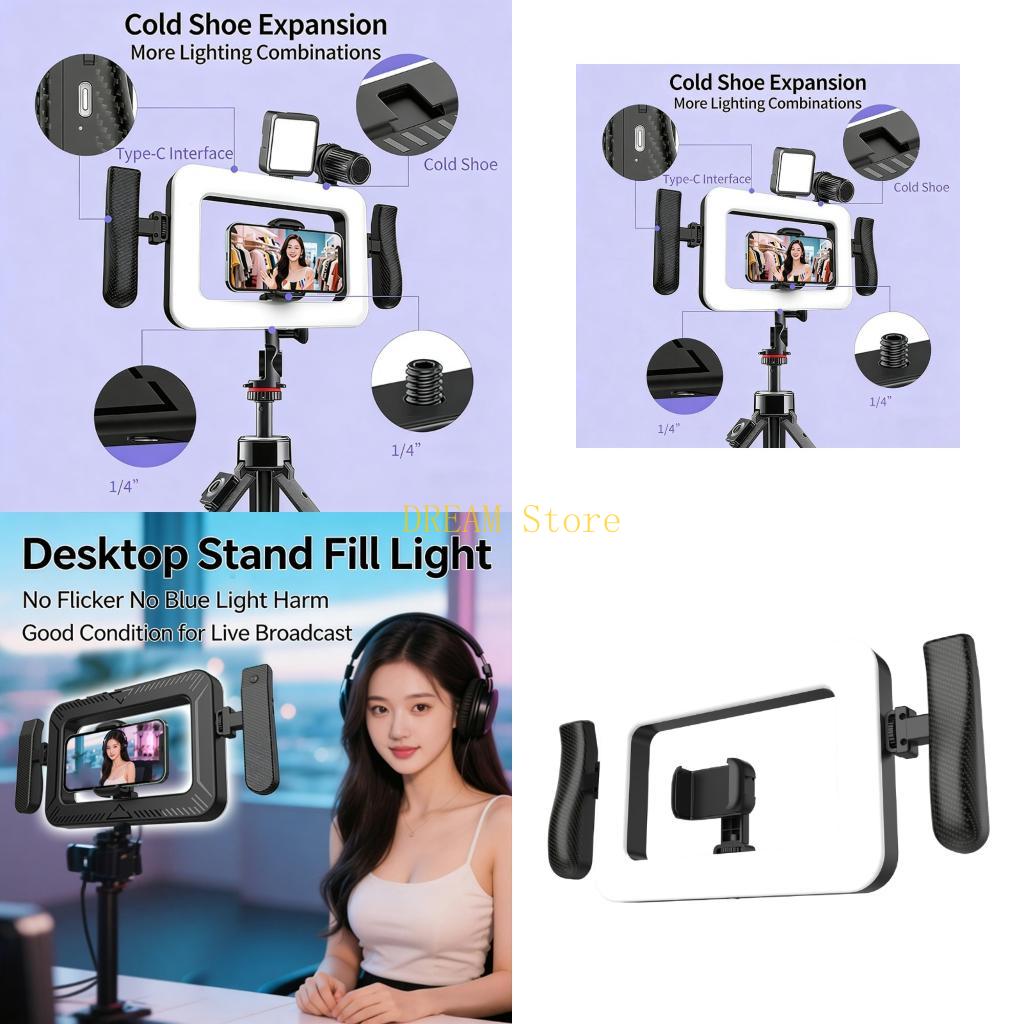 Adjustable Brightness Color Te - Photography Lighting Handheld recension och pris