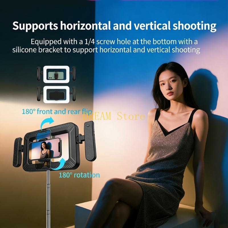 Adjustable Brightness Color Te - Photography Lighting Handheld recension och pris
