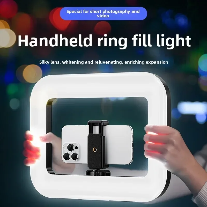 Portable Handheld Ring LED Lig - Photography Lighting Handheld recension och pris