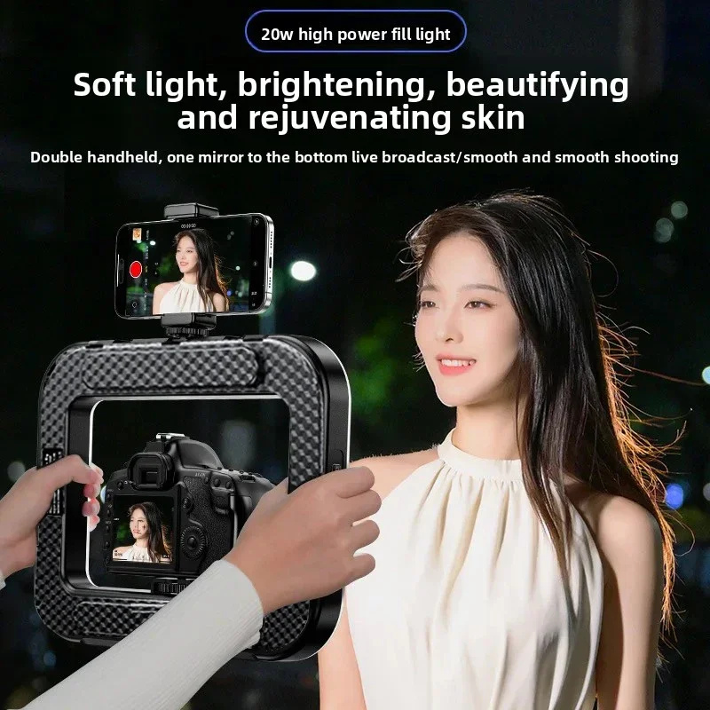 Portable Handheld Ring LED Lig - Photography Lighting Handheld recension och pris