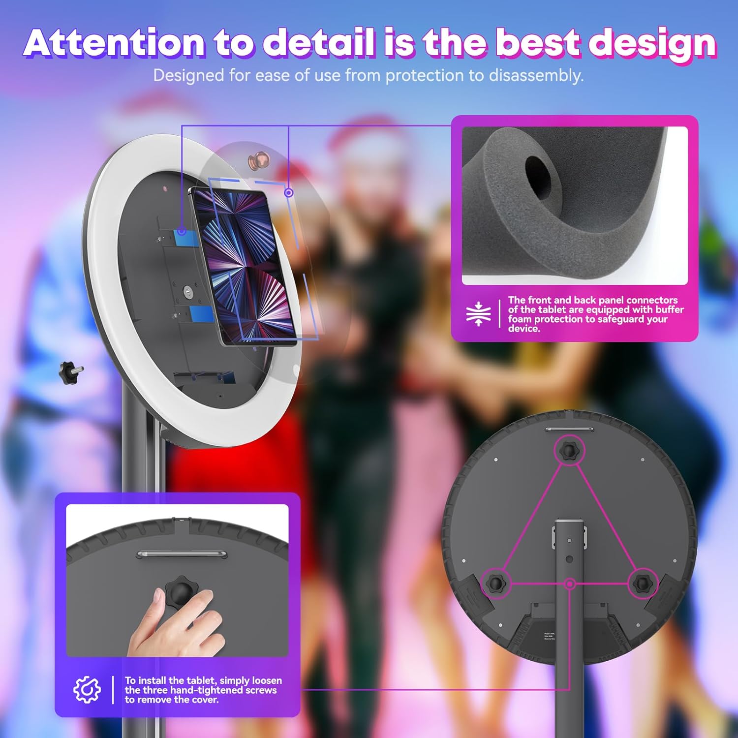 Neson Movable iPad Photo Booth - Photography Lighting Rental recension och pris