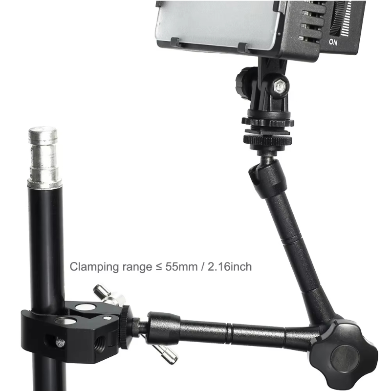Super Clamp 7/11 Inches Adjust - Photography Lighting Continuous recension och pris