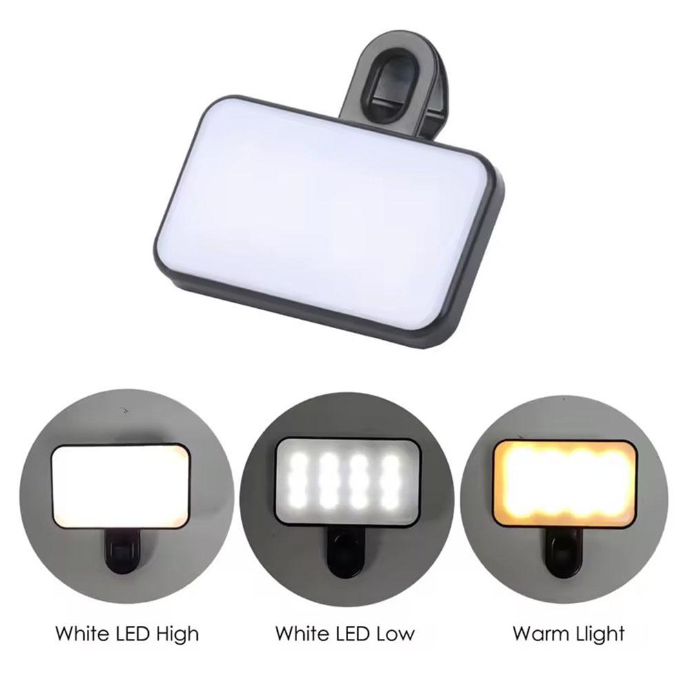 Mini LED Selfie Light 3 Color  - Photography Lighting Patterns recension och pris