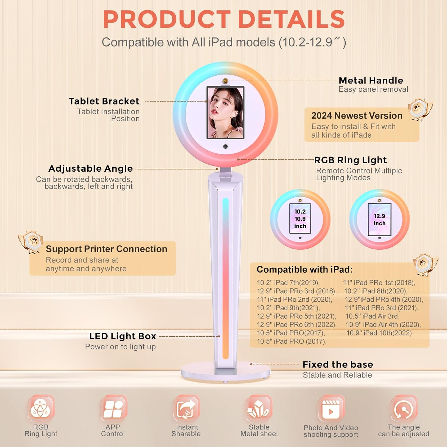 US DE Stock 3 Styles  Portable - Photography Lighting Rental recension och pris