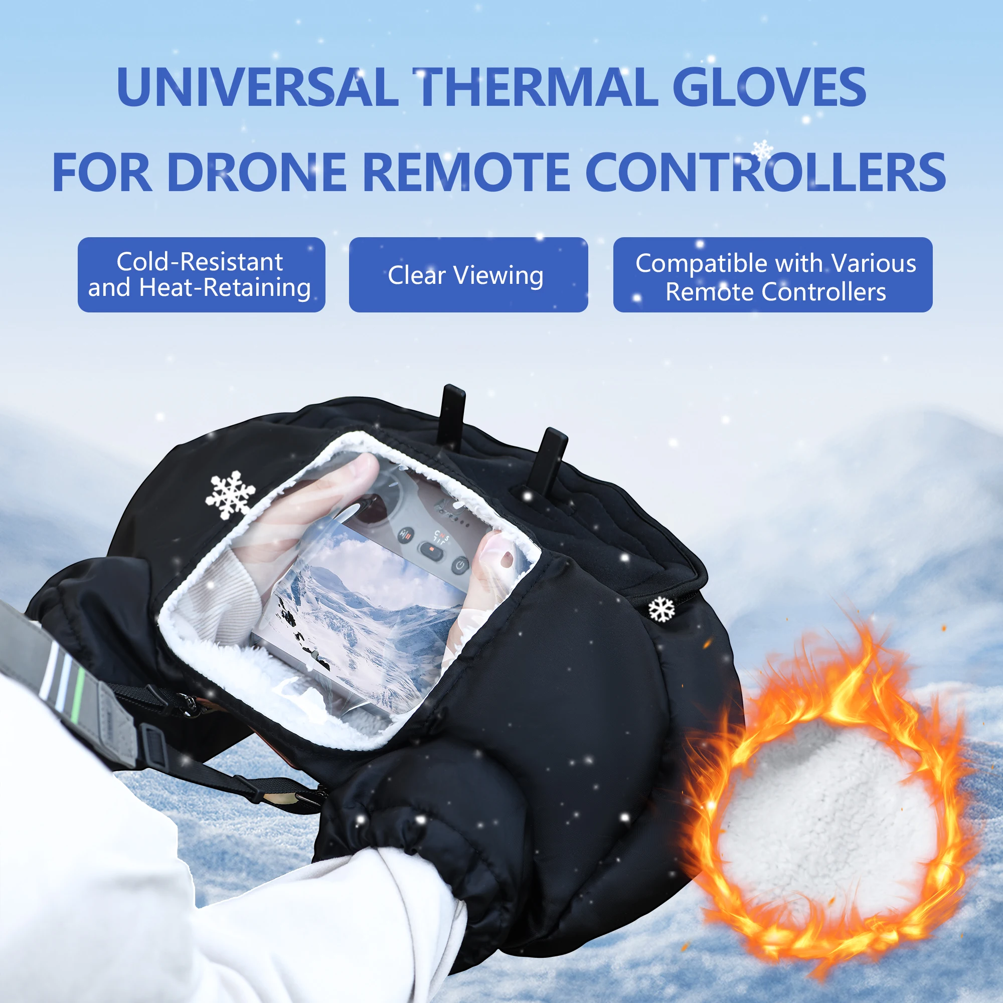 Winter Warm Gloves Drone Fligh - Dji Drone Air 3 recension och pris
